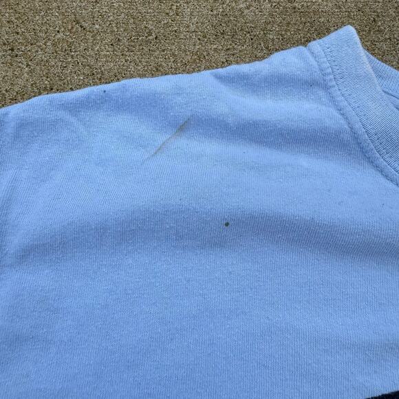 St. Lucia T-Shirt - Light Blue, Men's Large, Souvenir Tee - Picture 3 of 5